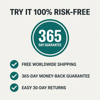 Try it 100% risk-free — 365-day guarantee